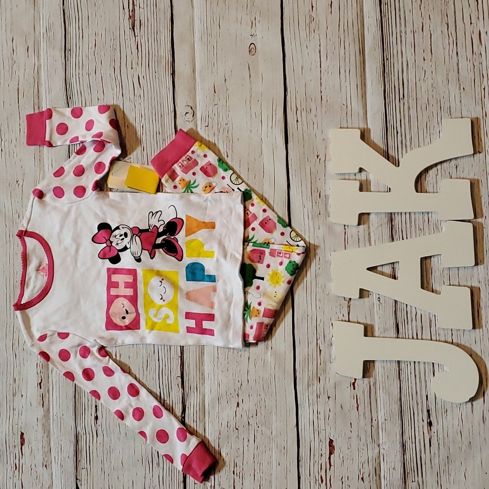 🆕️ DISNEY MINNIE MOUSE GIRLS PAJAMA SET 👩🌛